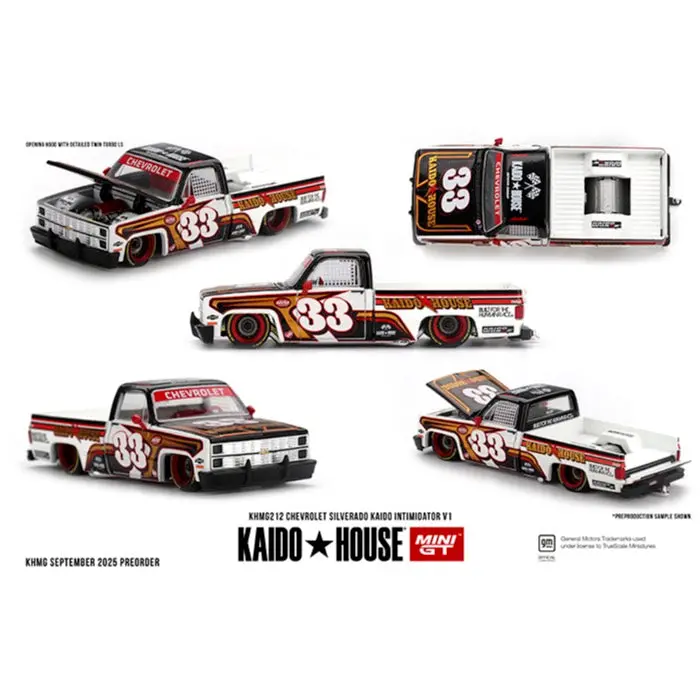 Kaido House X Mini Gt Khmg212 Chevrolet Silverado Kaido Intimidator V1 1
