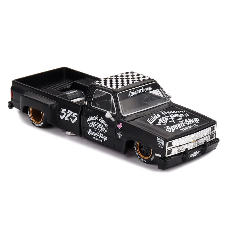 Kaido House X Mini Gt Khmg236 1/64 Chevrolet Silverado Dually Hot Rod V1 1