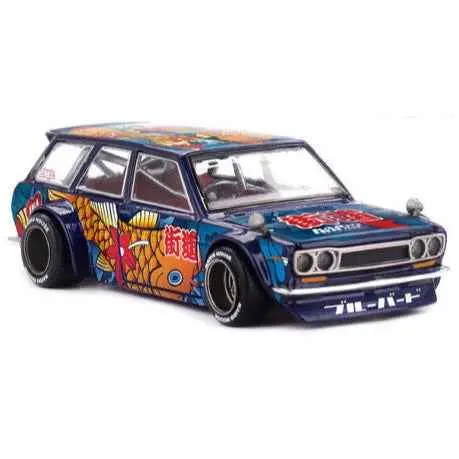 Kaido House X Mini Gt Khmg248 1/64 Datsun Kaido 510 Wagon Koi Wagon V1 1