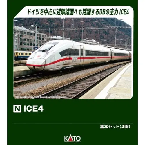 Kato 10-2074 N Ice 4 Passenger Trains Basic 4 Car Set 1