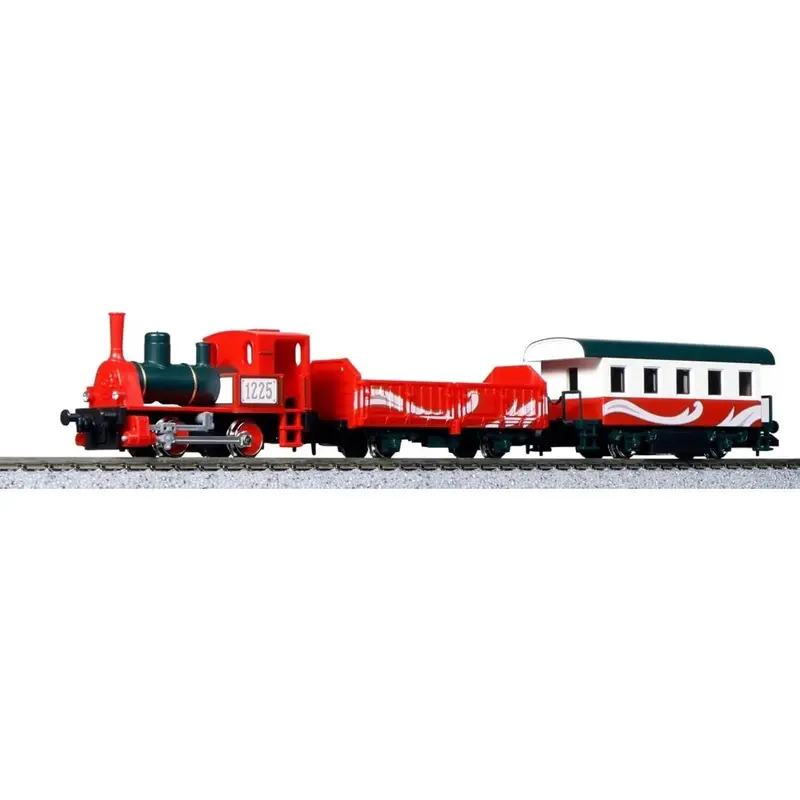 Kato 10-503-3 N Christmas Pocket Line Steam Locomotive Set 1