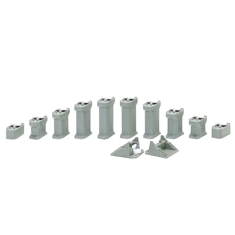 Kato 23-015-1 Single Track Incline Pier Set 15Mm-50Mm (N Scale) 1