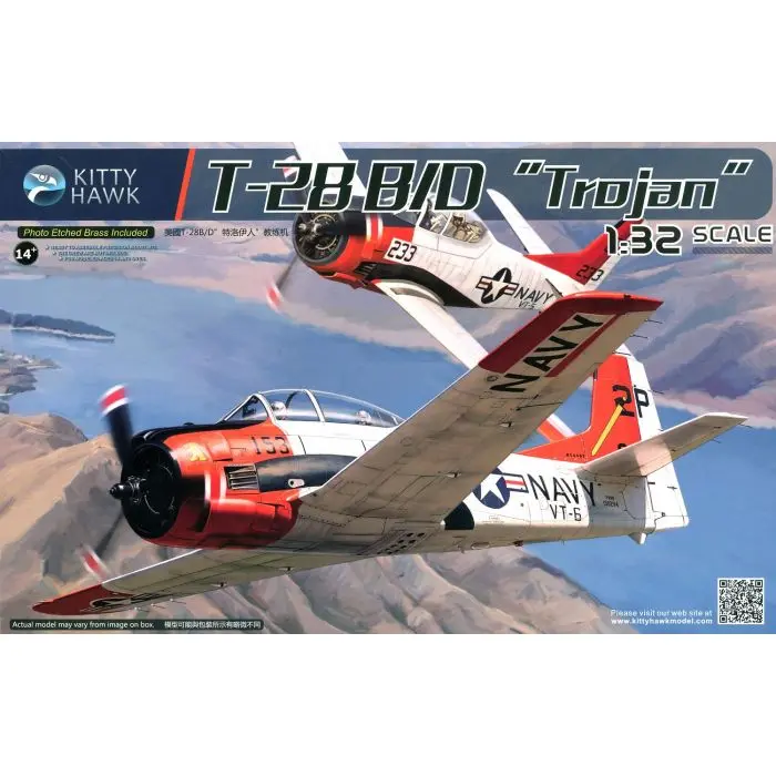 Kitty Hawk 1/32 T-28 B/D Trojan 1