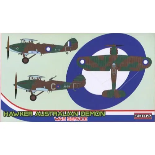 Kora Models 72185 1/72 Hawker Australian Demon War Service Australian Decals 1