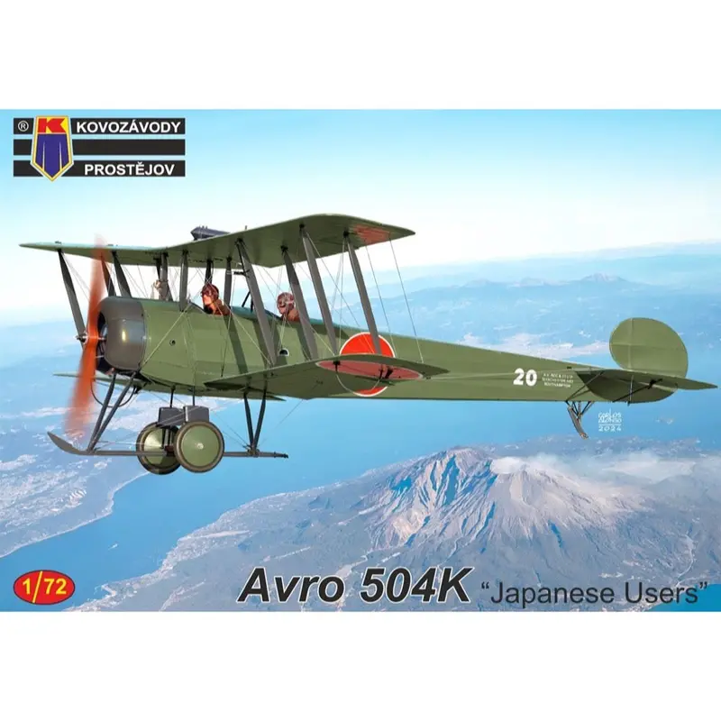 Kp Models 0461 1/72 Avro 504K Japanese Users 1