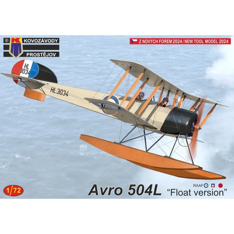Kp Models 0464 1/72 Avro 504L Float Version Ran Hmas Australia 1