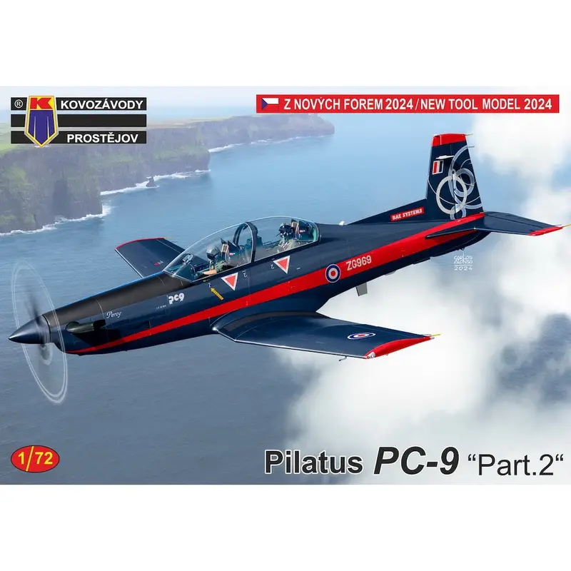 Kp Models 0471 1/72 Pilatus Pc-9 - Raf 1