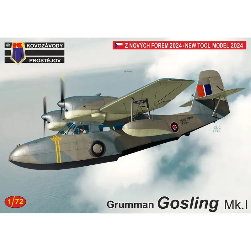 Kp Models 0474 1/72 Grumman Gosling Mk1 Raf 1