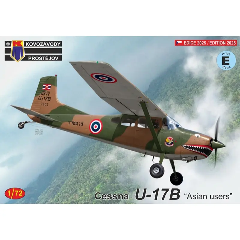 Kp Models 0495 1/72 Cessna U-17B Asian Users 1