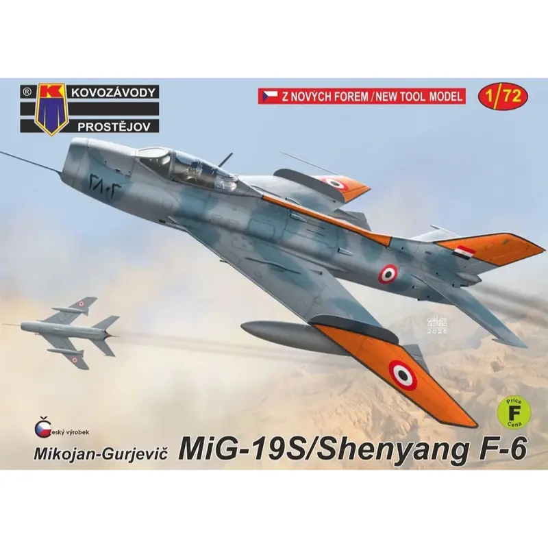 Kp Models 0497 1/72 Mig-19S/Shenyang F-6 1