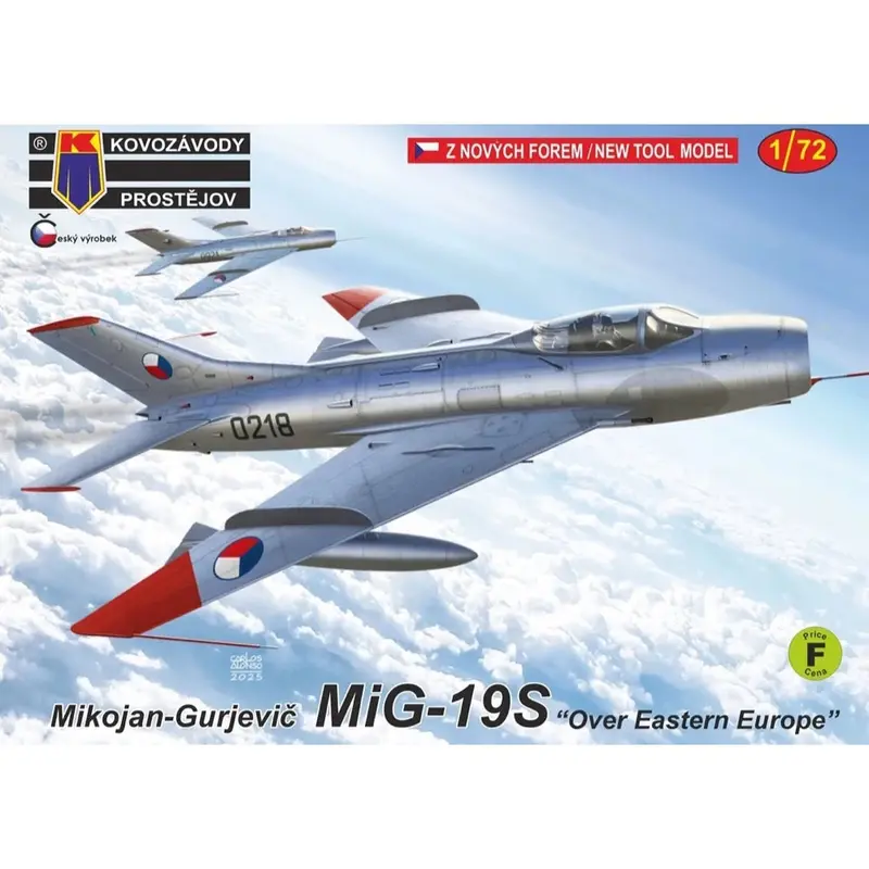 Kpm 0496 1/72 Mig-19S "Over Eastern Europe" 1