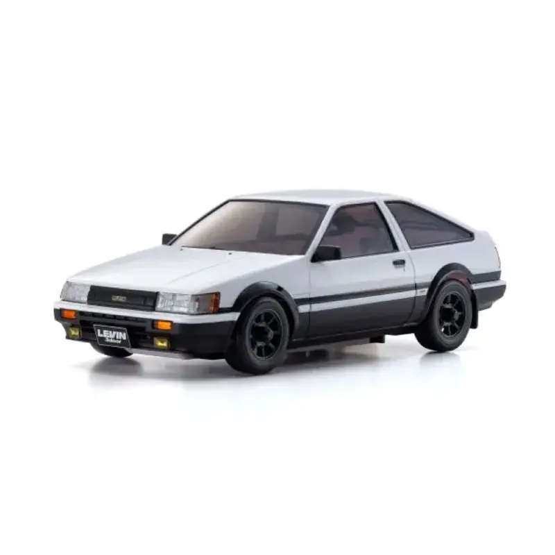 Kyosho 1/24 Mini-Z Toyota Corolla Levin Ae86 White/Black Awd Ma-020 Readyset 32641Wbk 1
