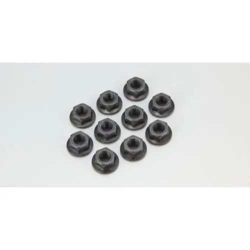 Kyosho 1-N4045f Nut (M4x4.5) Flanged (10Pcs) 1
