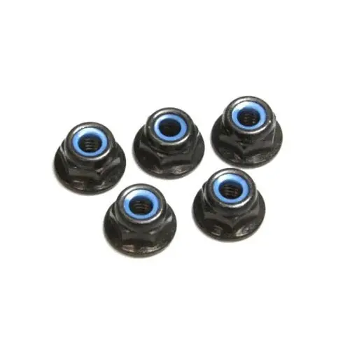 Kyosho 1-N4056fnb Nut (M4x5.6) Flanged Nylon (5Pcs) [1-N4056fnb] 1