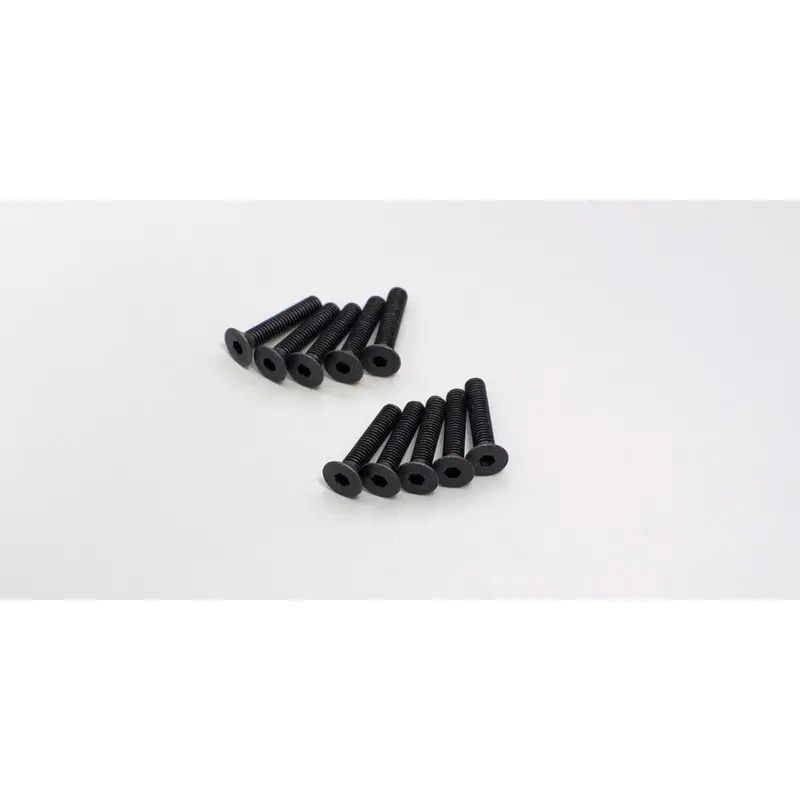 Kyosho 1-S33015h Flat Head Screw (Hex/M3x15/10Pcs) 1