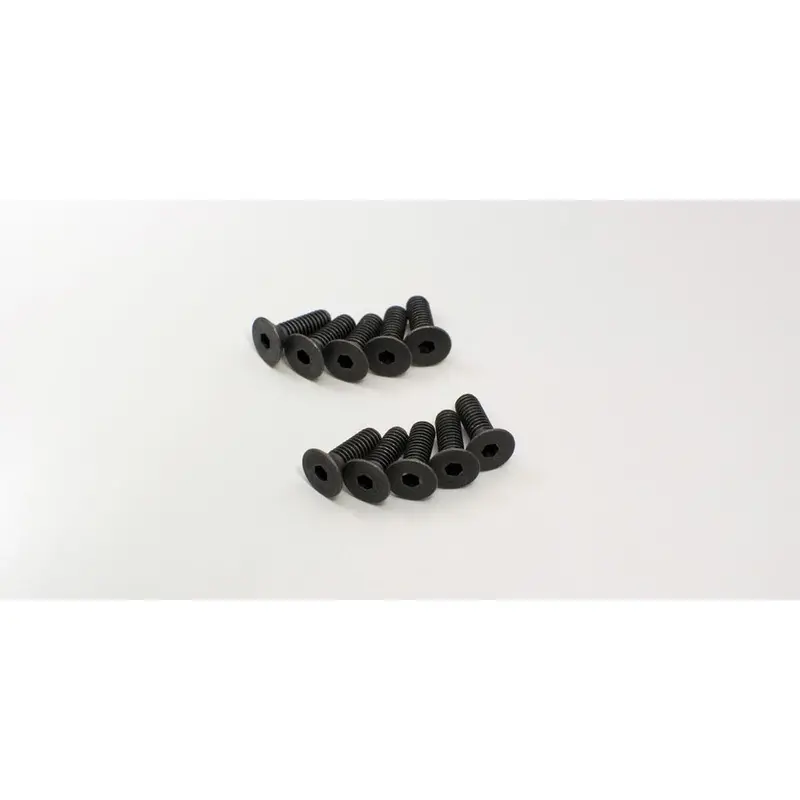 Kyosho 1-S34012h Flat Head Screw (Hex/M4x12/10Pcs) 1