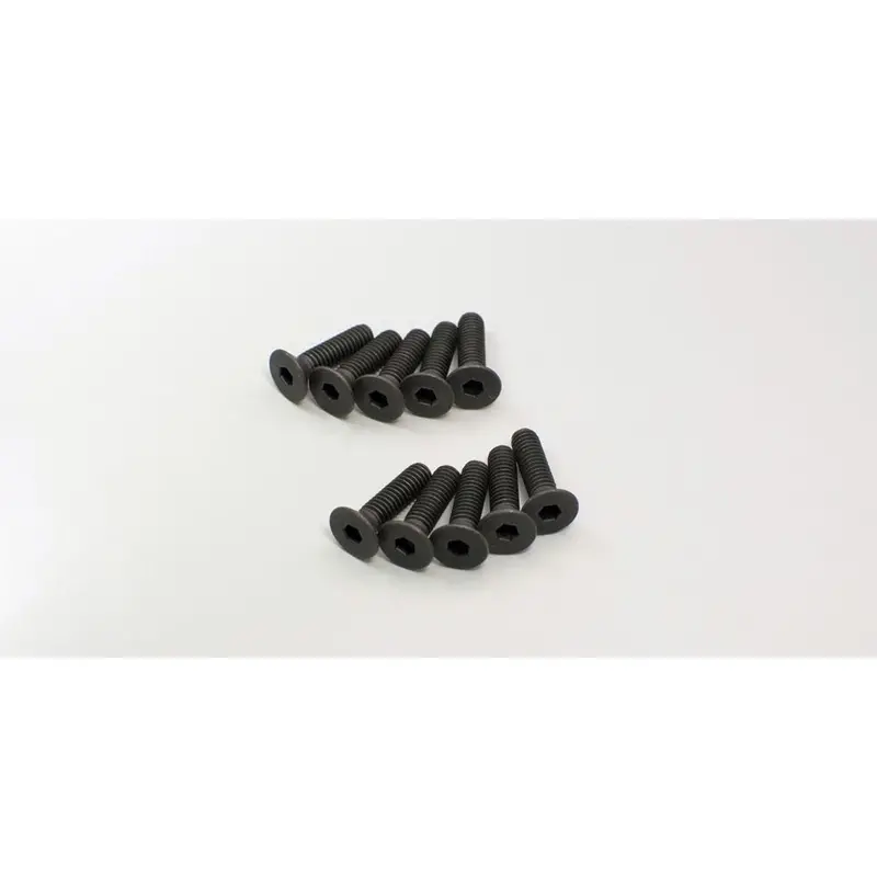 Kyosho 1-S34015h Flat Head Screw (Hex/M4x15/10Pcs) 1