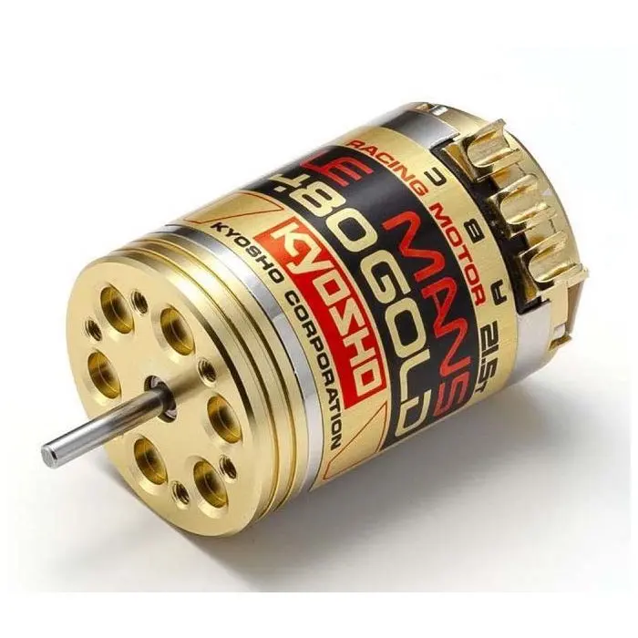 Kyosho 37035 Lemans 480 Gold 21.5T Brushless Motor 1