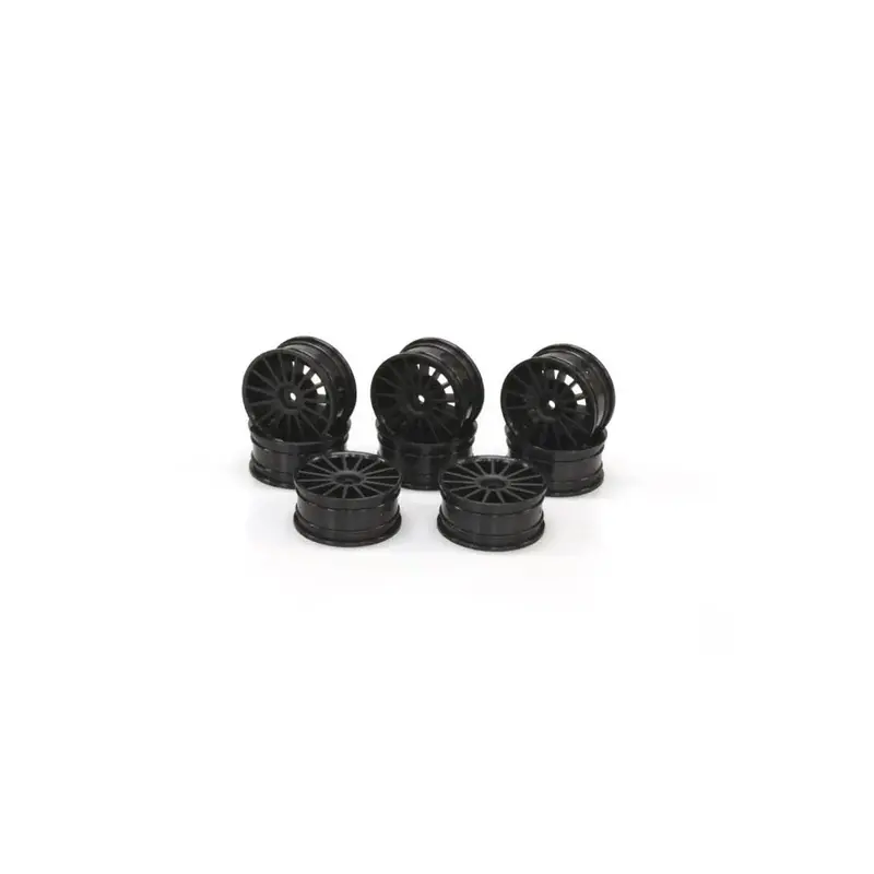 Kyosho 92012-8Bk Aero 24 Wheel (15-Spoke/Black) 8Pc 1