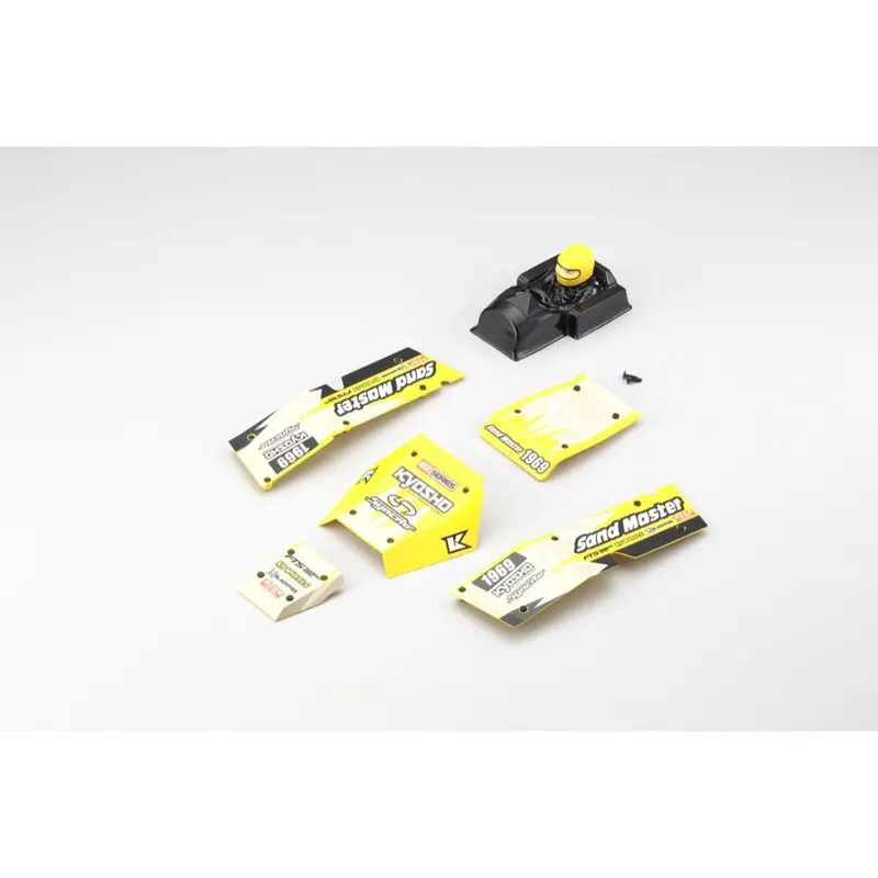 Kyosho Ez005y Body Sandmaster Panels Yel Set 1