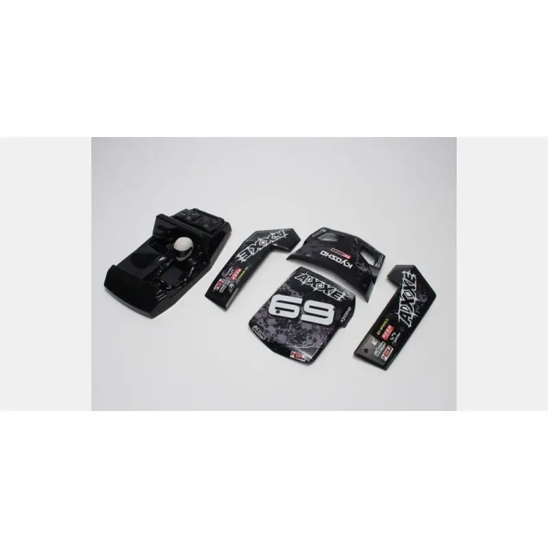 Kyosho Ez025bk Outer Panel Set Black 1
