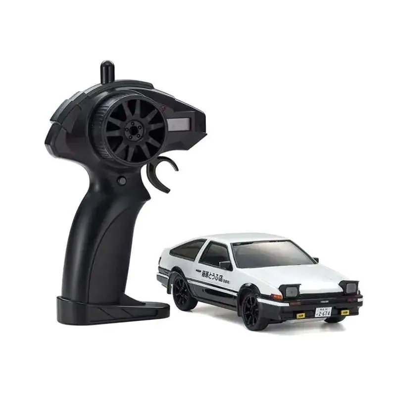 Kyosho First Mini-Z Initial D Toyota Sprinter Trueno Ae86 Rc Car (White/Black) 1
