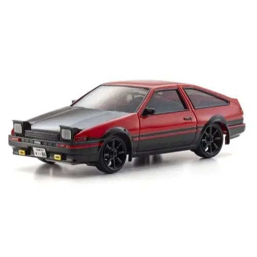 Kyosho First Mini-Z Toyota Sprinter Trueno Ae86 Rc Car (Red/Black) 1