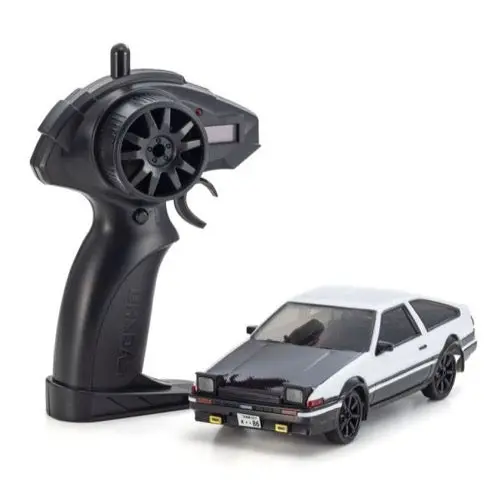 Kyosho First Mini-Z Toyota Sprinter Trueno Ae86 Rc Car (White/Black) 2