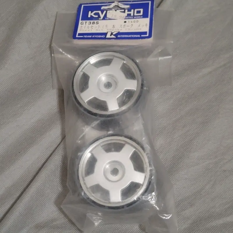 Kyosho Gt038s Wheel 5 Spoke Chrome 1