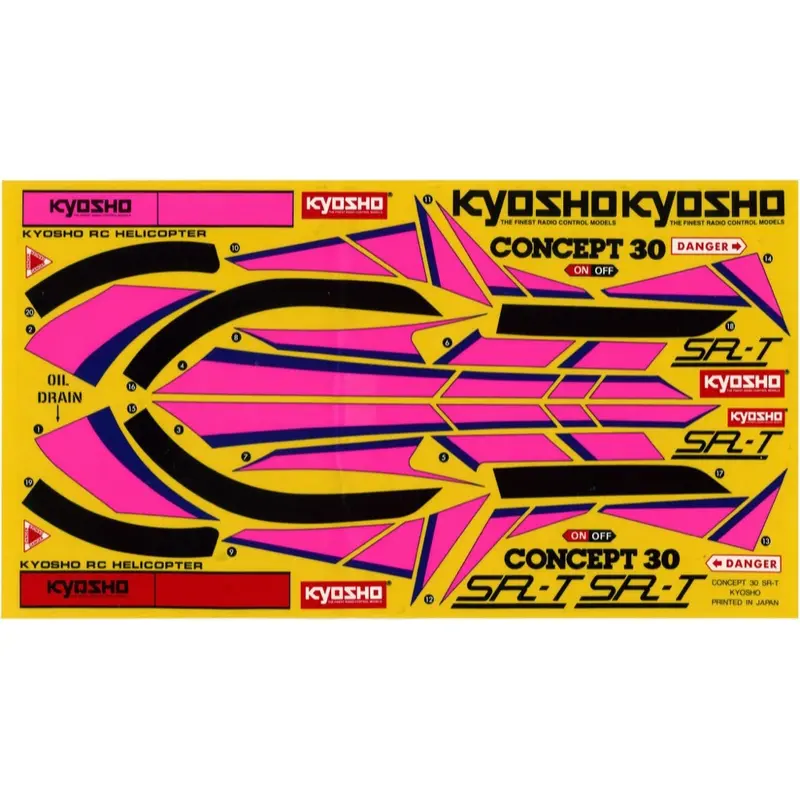 Kyosho Hw005 Decal 1
