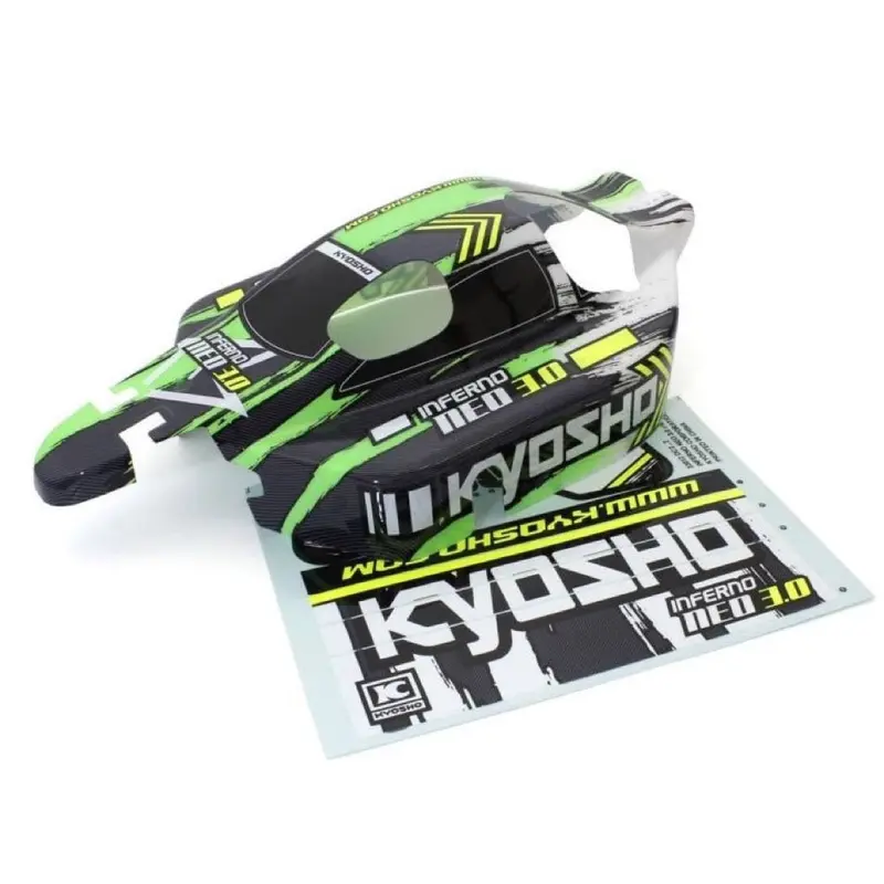 Kyosho Ifb114gr Neo3.0 Decoration Body Set (Green) 1