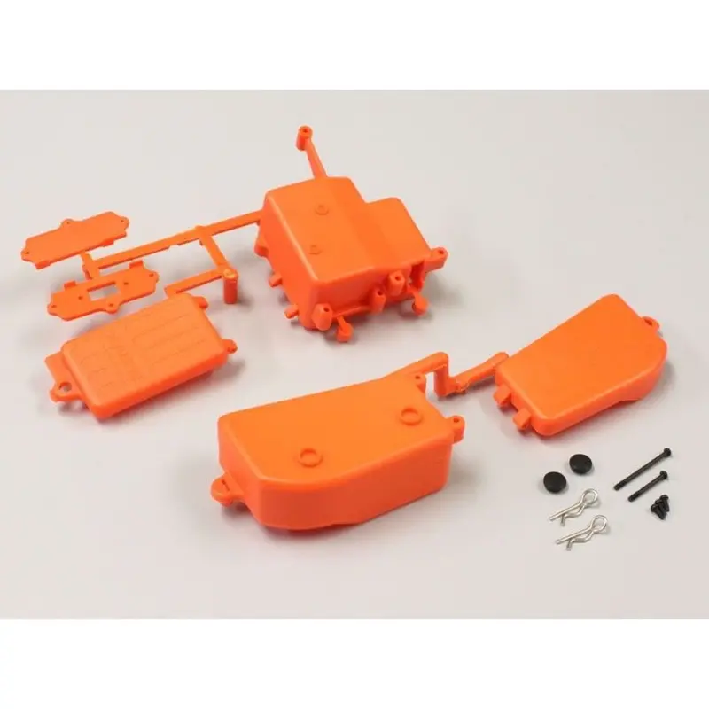 Kyosho Iff001ko Battery&Reciever Box Set (F-Orange/Mp9) 1
