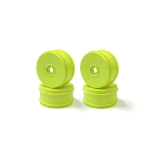 Kyosho Ifh006ky-H Hard Dish Wheel (4Pcs/F-Yellow/Mp9 Tki4) 1