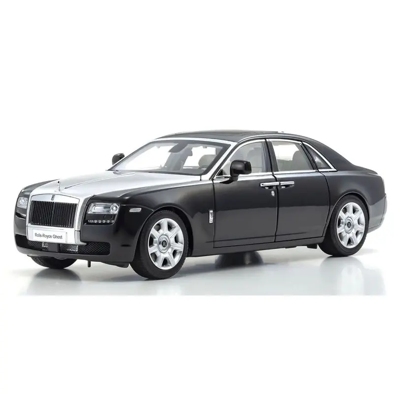 Kyosho Ksd08802bks2 1/18 Rolls-Royce Ghost (Black/Silver) Diecast Model Car 1