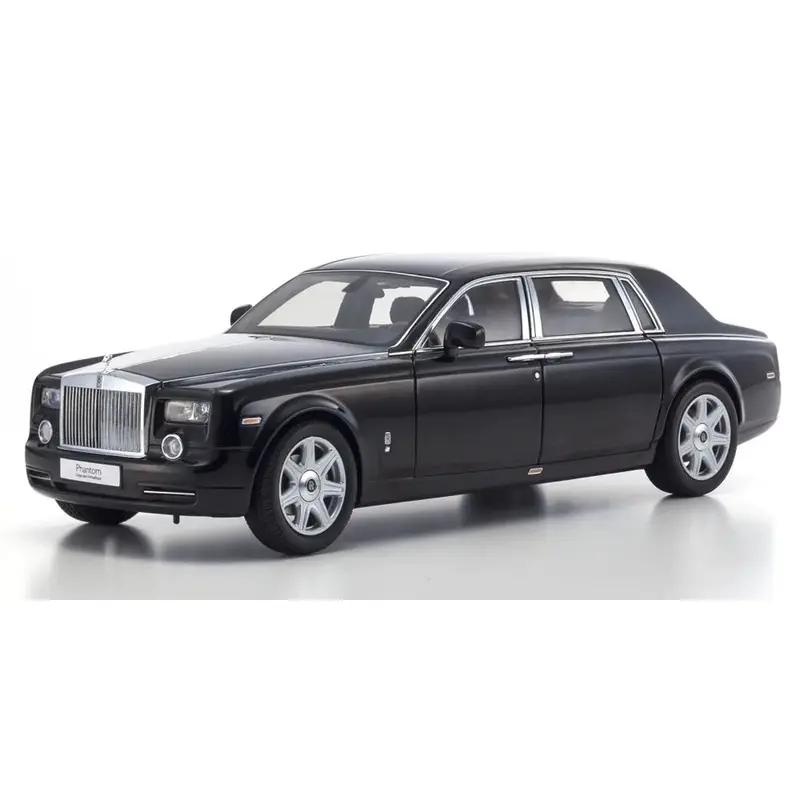 Kyosho Ksd08841dbk2 1/18 Rolls-Royce Phantom Ewb (Black) Diecast Model Car 1
