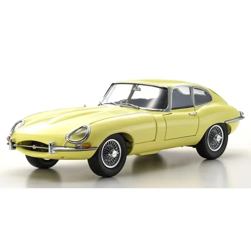 Kyosho Ksd08954ly 1/18 Jaguar E-Type Pale Primrose 1