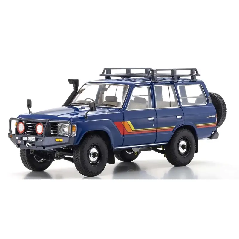 Kyosho Ksd08956xbl 1/18 Toyota Land Cruiser 60 Blue 1