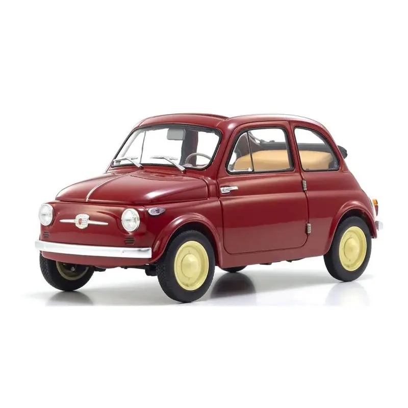 Kyosho Ksd08966r 1/18 Fiat Nuova 500 Coral Red 1