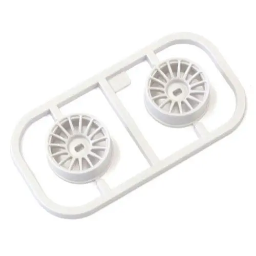 Kyosho Mdh100w-N25 Multi Wheel Narrow / Offset 2.5 (White / Awd / 2Pcs.) 1
