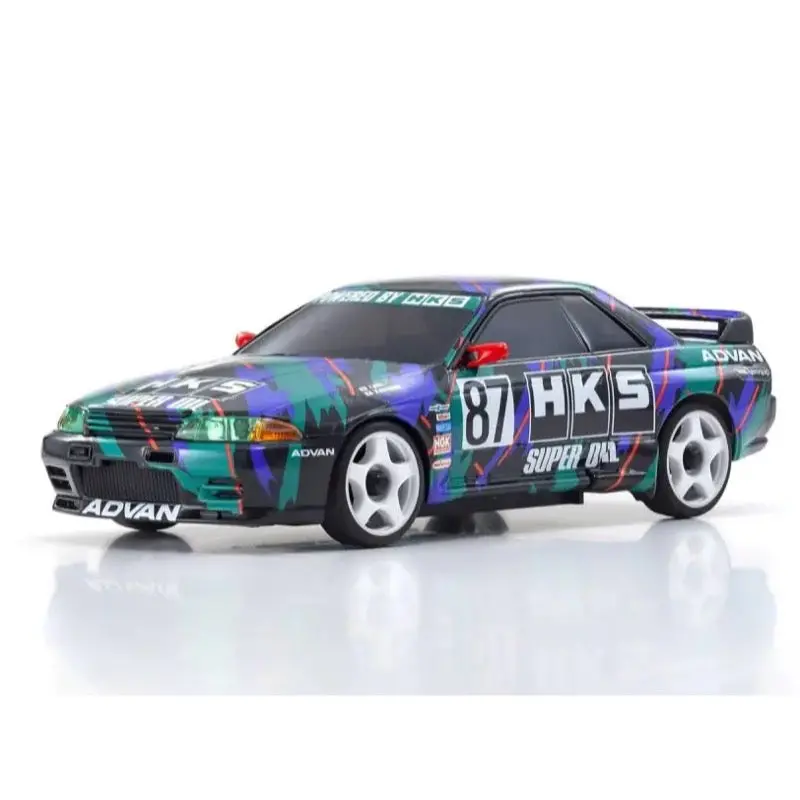 Kyosho Mini-Z Hks Skyline (R32 Gt-R) 1993 #87 Awd Ma-020 Readyset 32652Hk 1