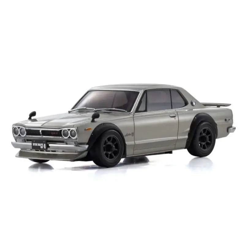 Kyosho Mini-Z Nissan Skyline 2000Gt-R Tuned Ver. Silver Mr-04 Readyset 32359S 1