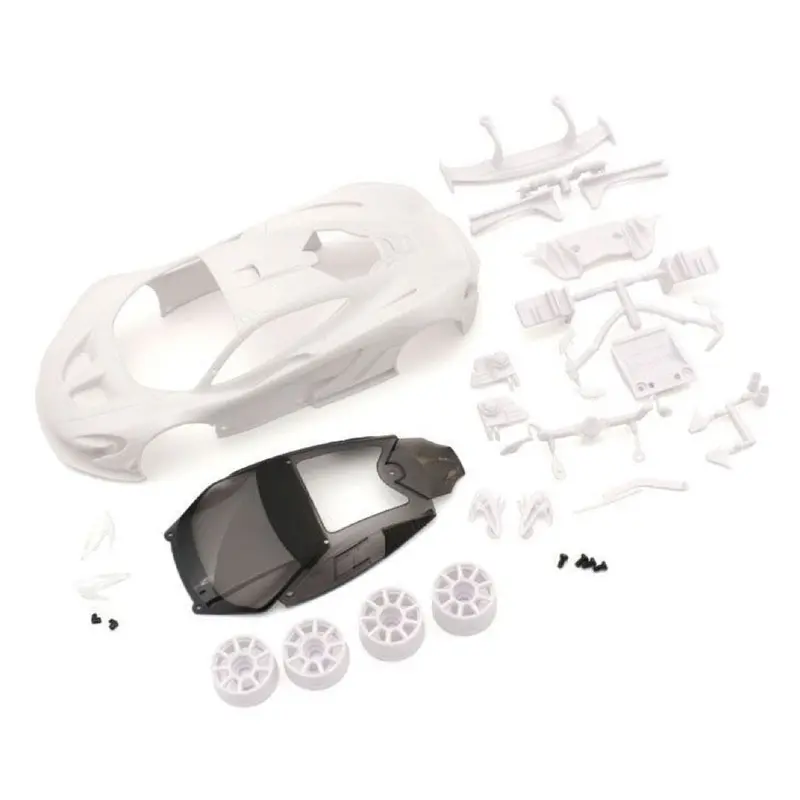 Kyosho Mzn190 Mclaren P1 Gtr White Body Set (W/Wheel) 1