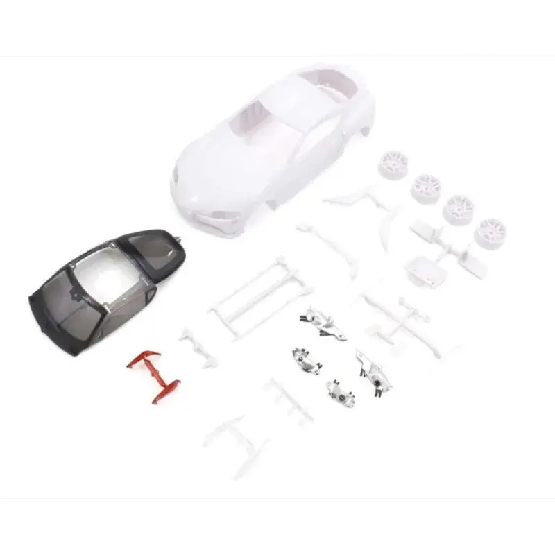 Kyosho Mzn202 Toyota Gr Supra White Body Set W/Wheels 1