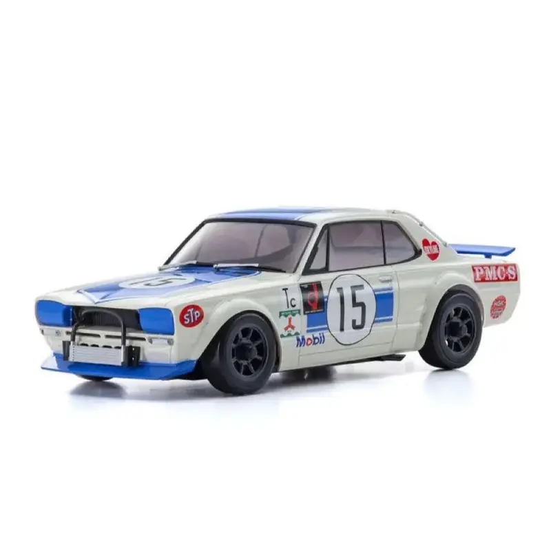 Kyosho Mzp472bl Asc Ma-020 Nissan Skyline 2000Gt-R (Kpgc10) Racing 1972 No. 15 Blue Bodyset 1