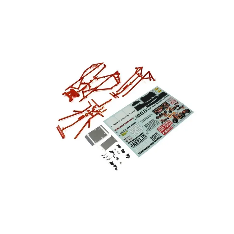 Kyosho Otb247r Body (Red/Javelin) 1
