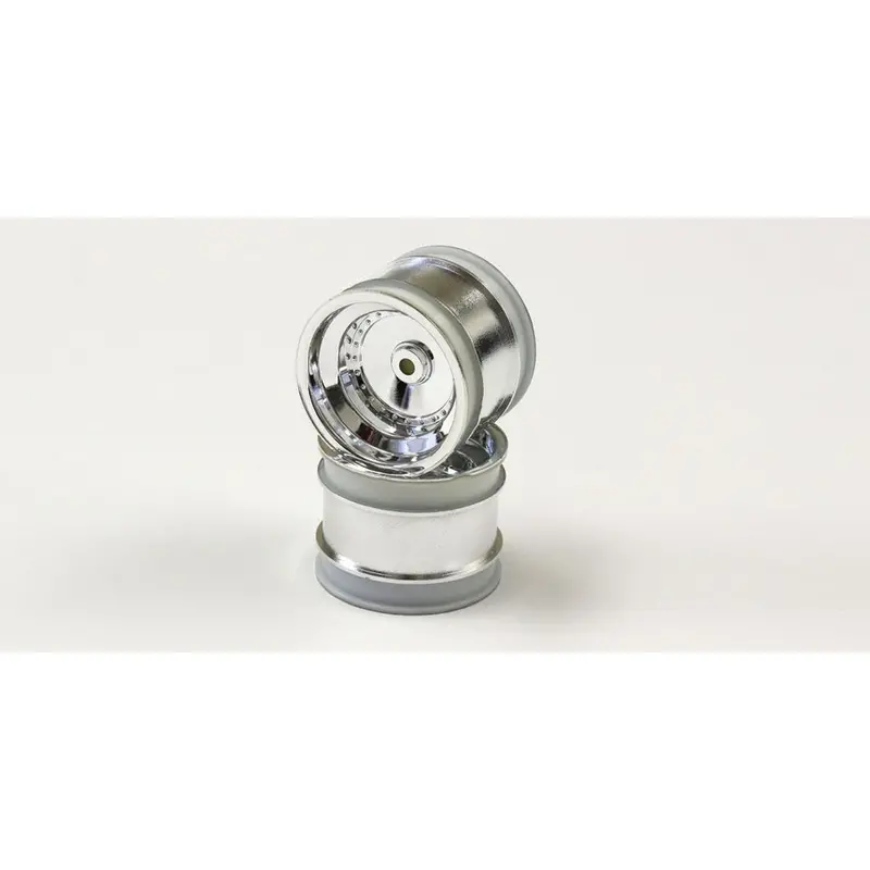 Kyosho Sch002cm Wheel Rr Shiny Chrome 2Pcs Scorp14 1