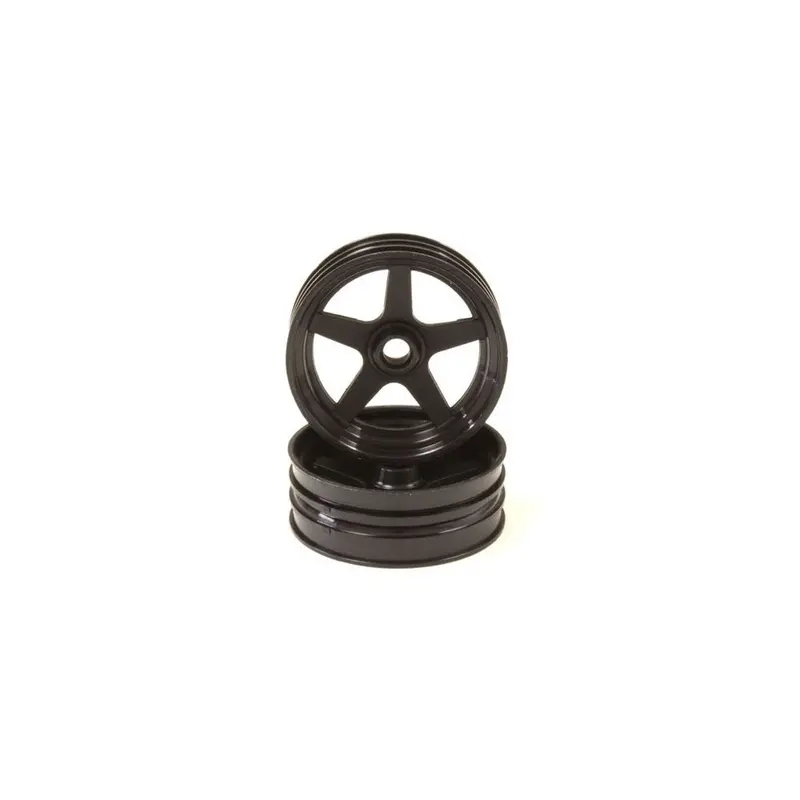 Kyosho Sch003bk Frontwheel (Black/2Pcs/Beetle 2014) 1
