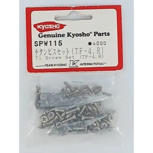 Kyosho Spw115 Screw Set T1 Tf-4R 1