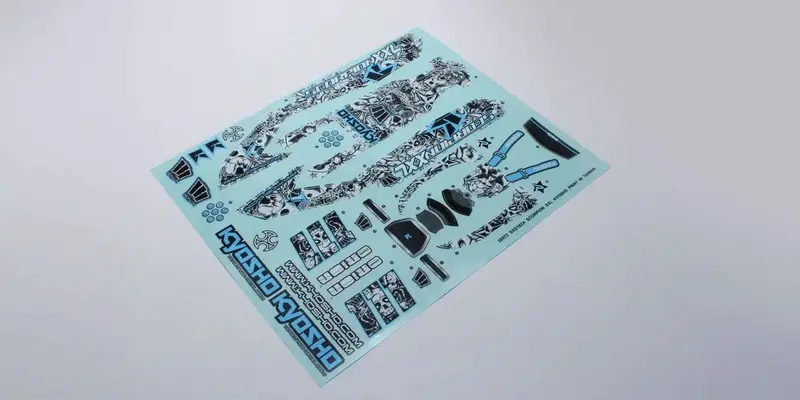 Kyosho Sxd101 Decal (Scorpion Xxl Gp) 1