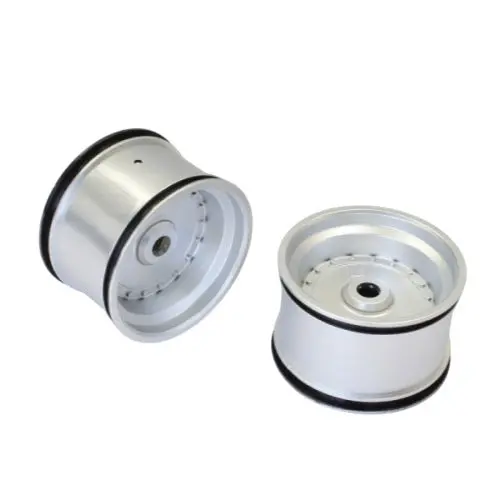 Kyosho Sxh002s Rear Wheel (Silver/2Pcs/Scorpion Xxl) 1